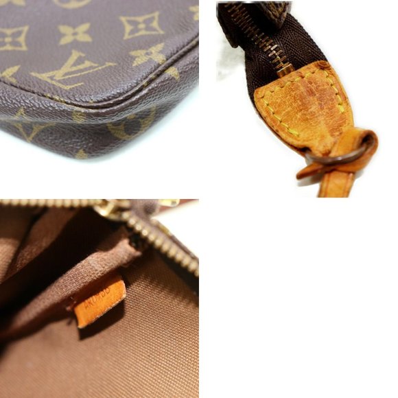 Auth Louis Vuitton Pochette Mini Bag #3451L21 - Picture 6 of 8